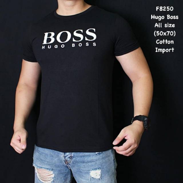 Kaos Hugo Boss Pria Murahh