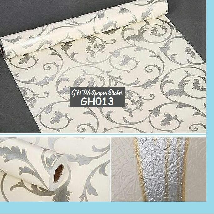 【 GoSale 11.11 】 BAYAR DITEMPAT TERLARIS Wallpaper sticker 45cm x 10m Motif Batik GH013 :D