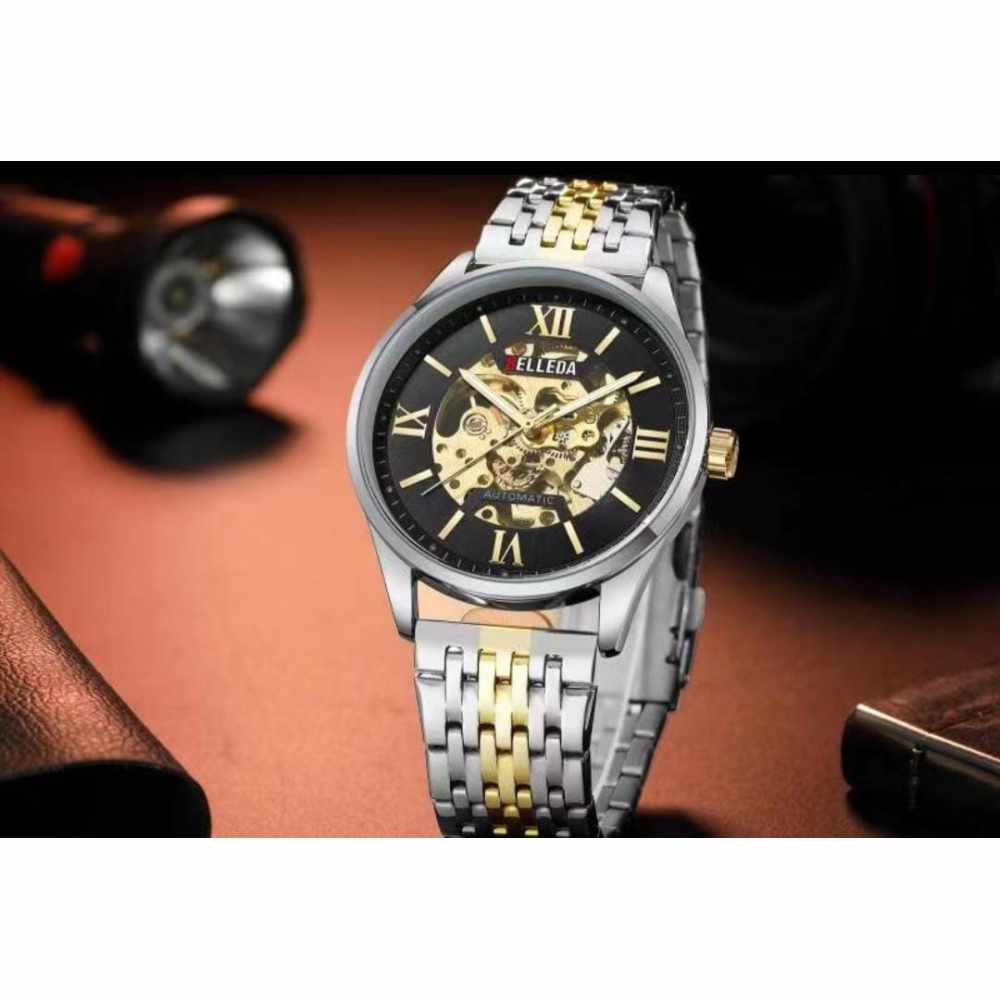 JAM TANGAN PRIA  WANITA BELLEDA 9397 ORIGINAL AUTOMATICK ANTI AIR WATCH