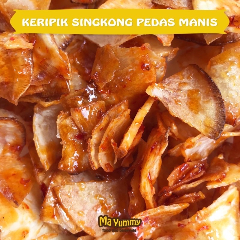 

Kripik Singkong Pedas Manis 250 GR / Snack Kiloan / Cemilan Murah / Jajanan