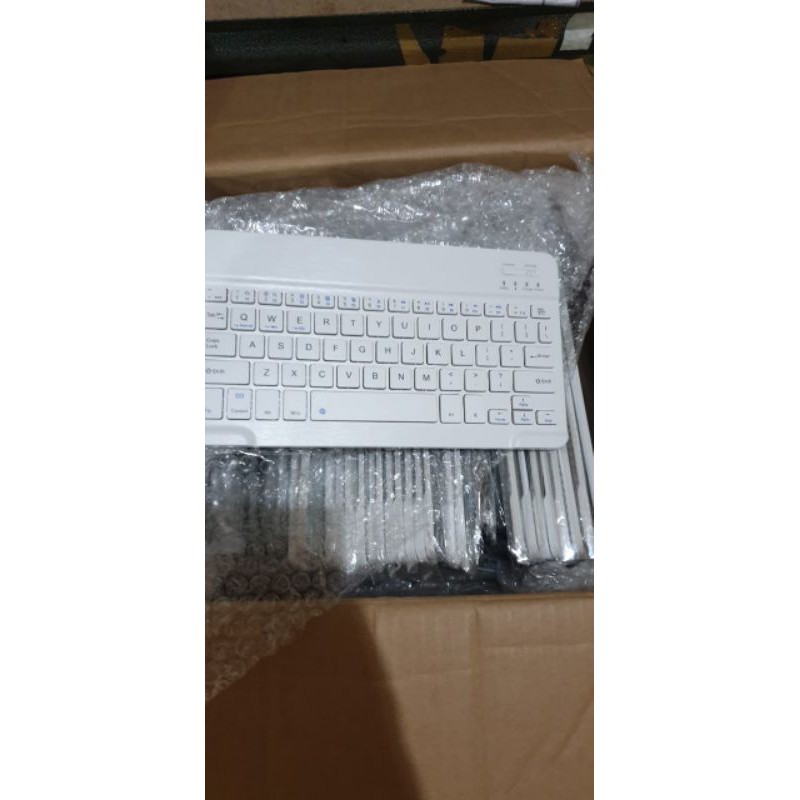 keyboard wireless slim mini bluetooth berkualitas