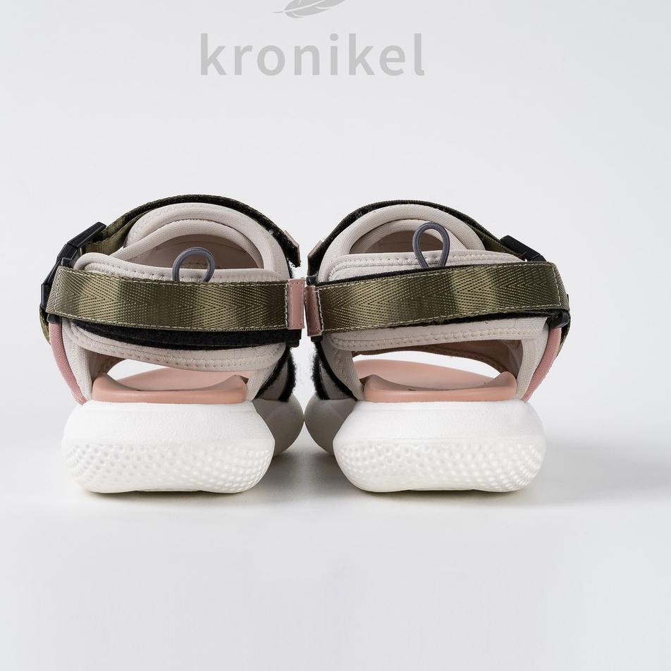 Serbuuuu.. [PREMIUM LOKAL BRAND] KRONIKEL PROJECT // SANA 2-in-1 Sandals - Pink Army