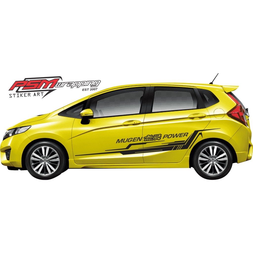 NEW Stiker mobil stiker Cutting Honda Jazz stiker Keren