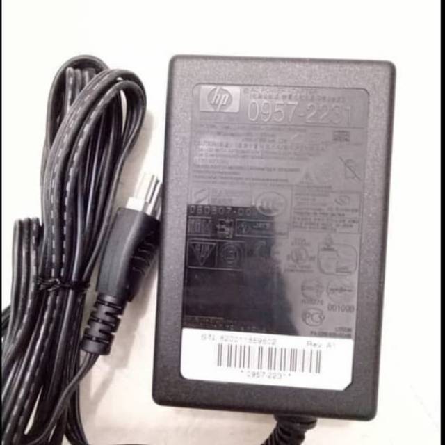 Adaptor Abu HP DJ F2180 F380 F370 D1460 4260 F2335 32v 16v 375mA 500mA