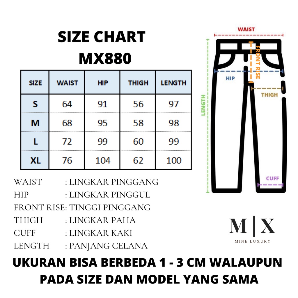 JEANS NEW  HIGHWAIST IMPORT CELANA PANTS WANITA CEWEK CULLOTE RIPPED DENIM MX880