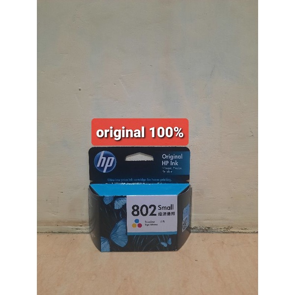 Tinta Cartridge Original HP 802 Colour For Deskjet 1000,1010,1050,1510