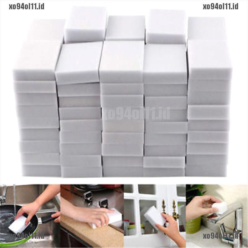 &lt;COD+FOR&gt;10pcs Cleaning Magic Sponge Eraser Melamine Cleaner Foam Cleaner Kitchen