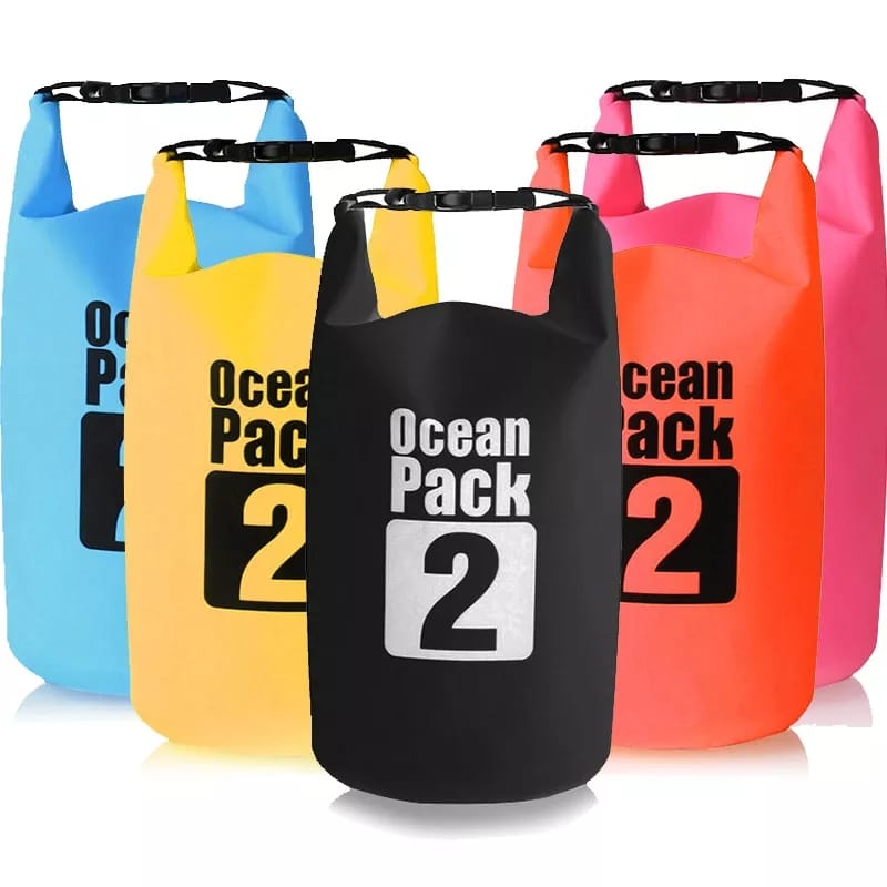 OCEAN PACK DRYBAG WATERPROOF TAS ANTI AIR 2L / 2 LITER  &lt; ADA 1 TALI  &gt;