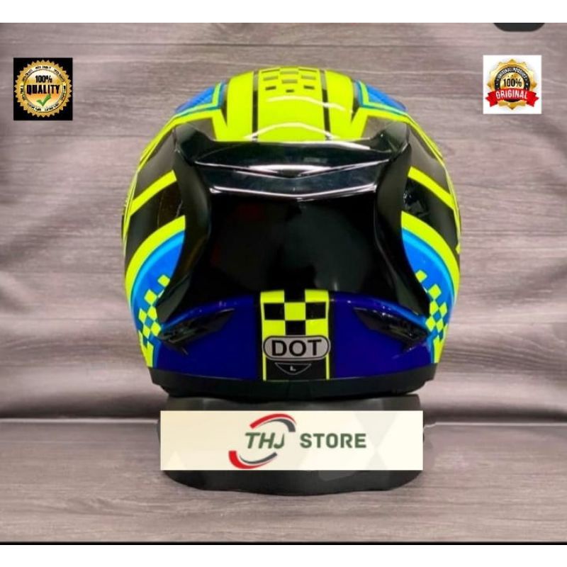 SPOILER KYT R10 3D MODEL BARU 3D KYT R10 HITAM