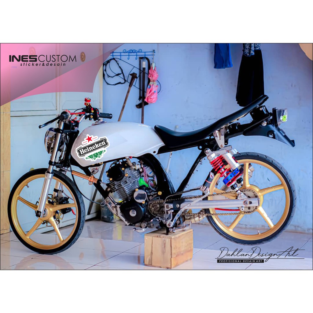 stiker megapro tiger gl herex print custom