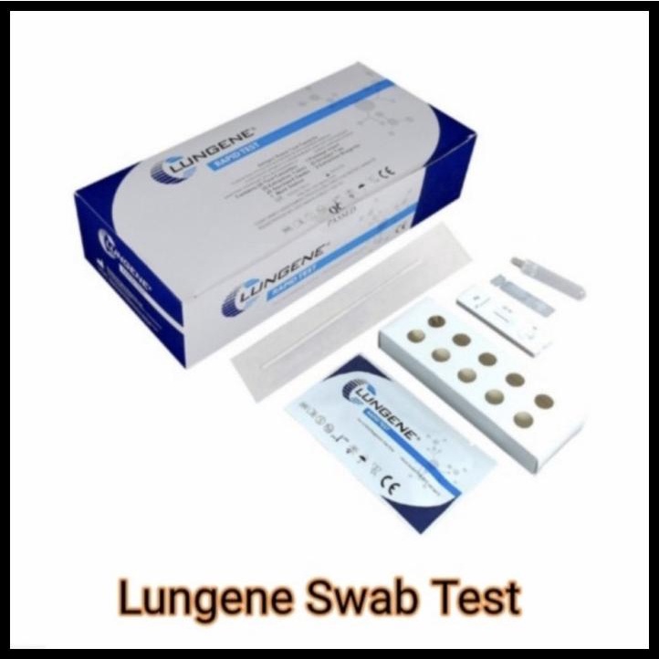 Swab Antigen Lungene Biru Akl Kemenkes Isi Per Pcs Dan Box
