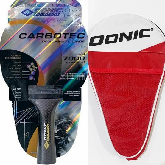 Terbaru Donic Carbotec 7000 Bet Bed Bat Tenis Meja Pingpong