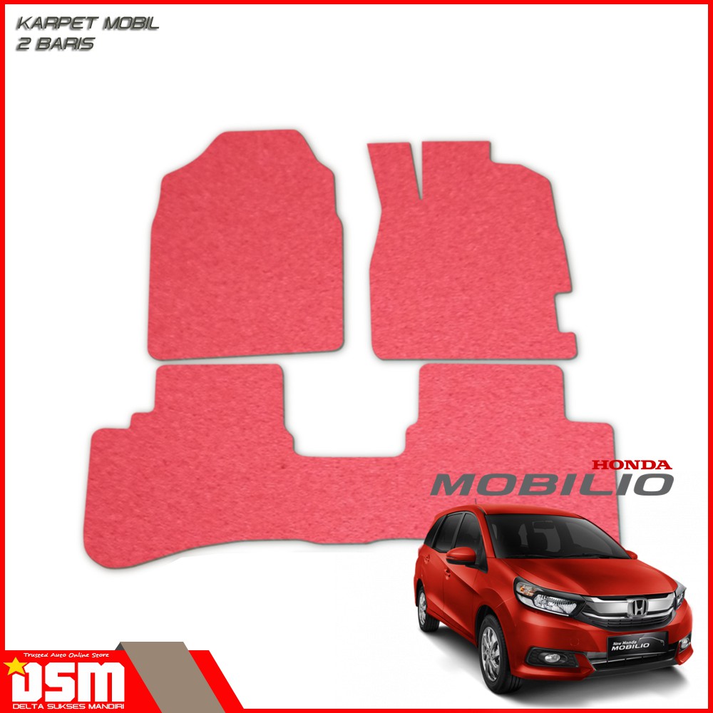 Karpet Mobil Honda Mobilio - 2 BARIS / Karpet Mie Mobilio / Aksesoris Mobil Mobilio / DSM karmob