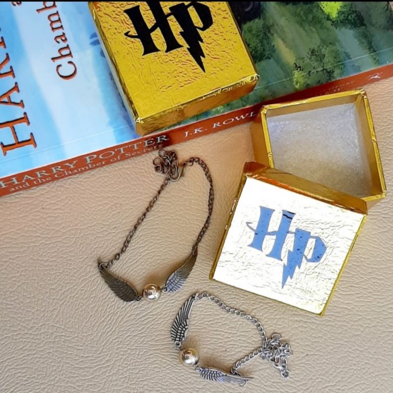 Gelang Bracelet Harry Potter Golden Snitch