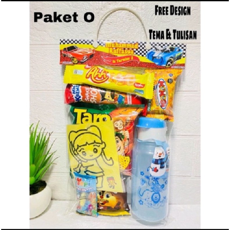

Paket Snack Ulang Tahun / Souvenir Ulang Tahun + Free