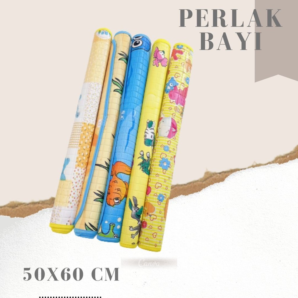 Perlak Bayi / Perlak Motif / Alas Ompol Ukuran 50x70cm