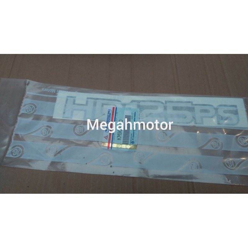 stiker HD125PS untuk Mitsubishi Fuso Canter