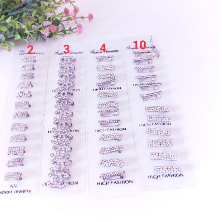 ➻ Bros dagu isi 12 pcs peniti dagu permata. ➢