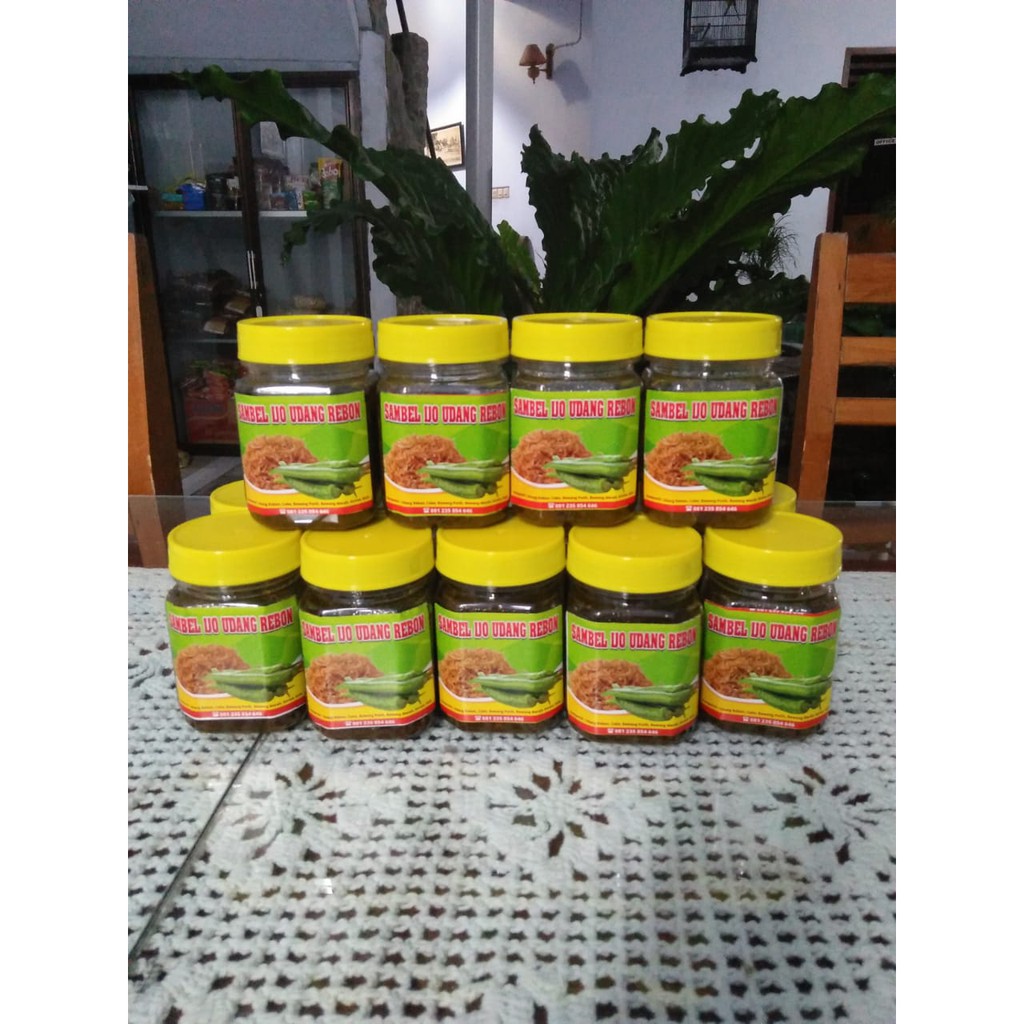 

Sambel Ijo Udang Rebon Buk Tri,