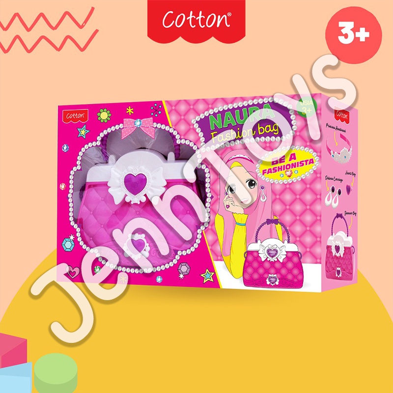 JennToys - Mainan Pretend Play Anak Perempuan - Naura Fashion Bag