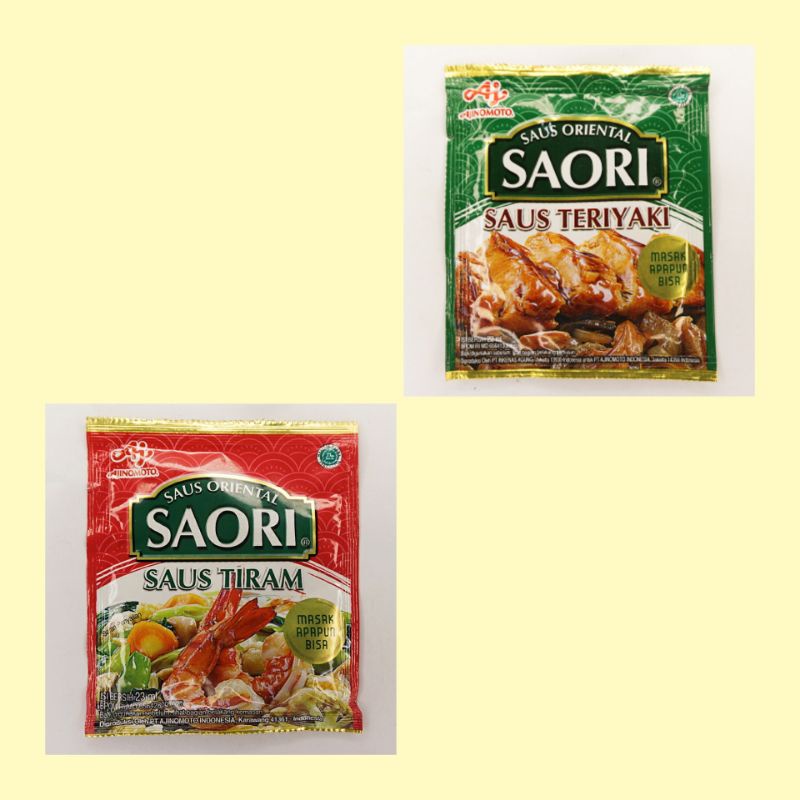 

SAORI SAOS TIRAM SAOS TERIYAKI BUMBU MASAK DAPUR PRAKTIS