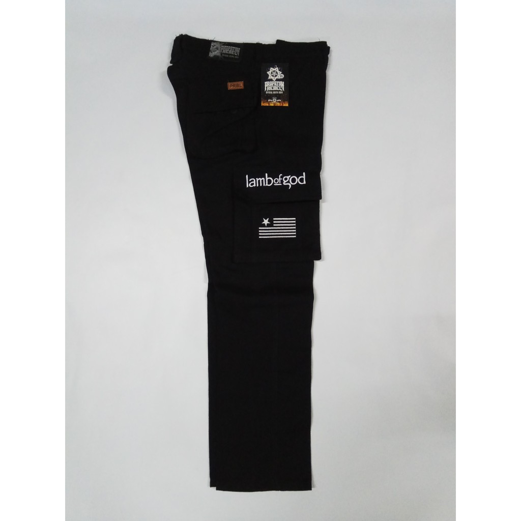 CELANA CARGO PANJANG PRAPATAN REBEL-LAMB OF GOD