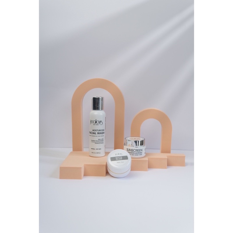 PAKET WHITE GLOW|PAKET AMPUH UNTUK FLEK|JEALOUS BEAUTY SOLUTION