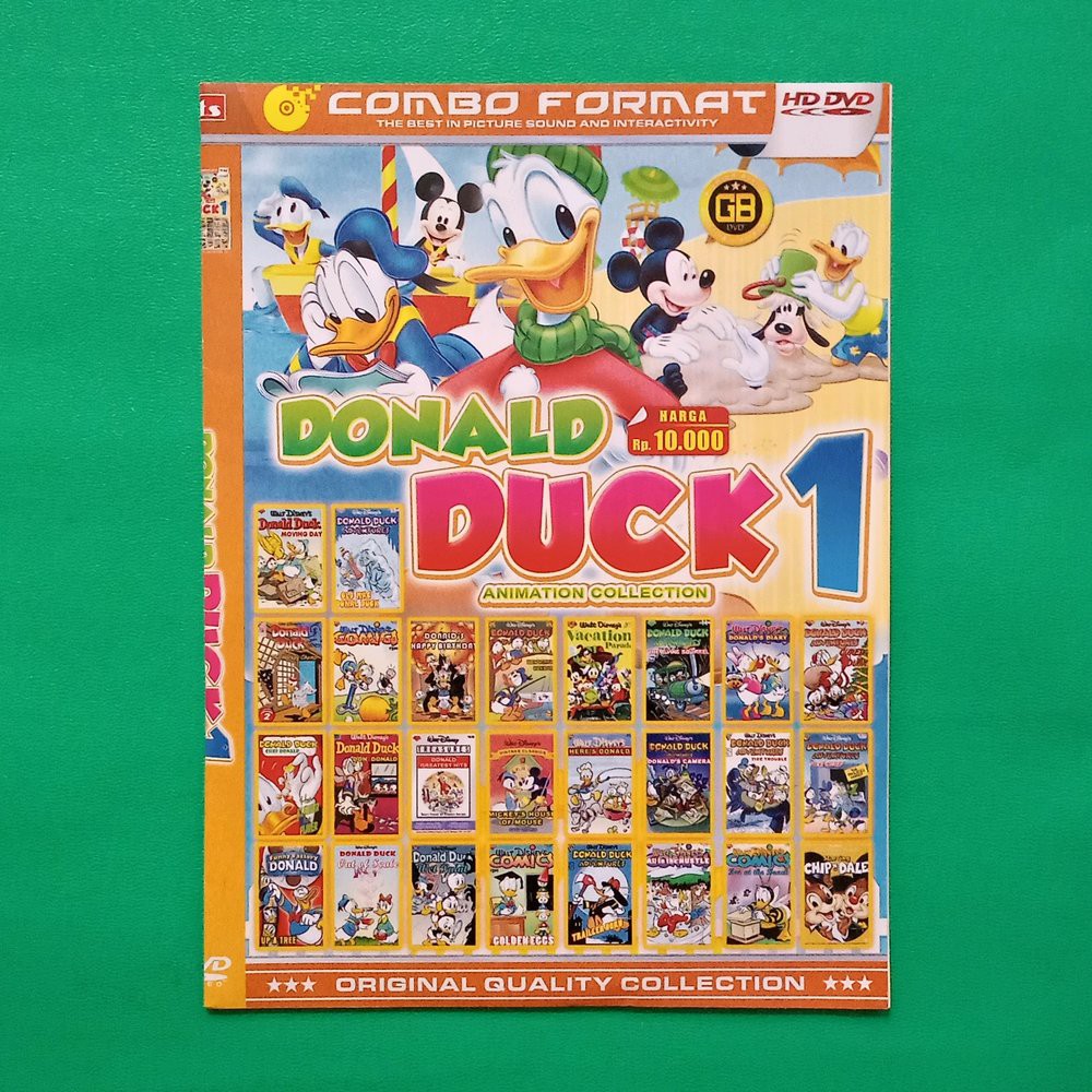 DISKONN KASET DVD Donald Duck Film Kartun Anak Lucu Paling Laris