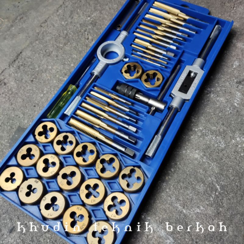 Tap And Die Tap Senai Set 40 Pcs Tap dan Senai Set Drat