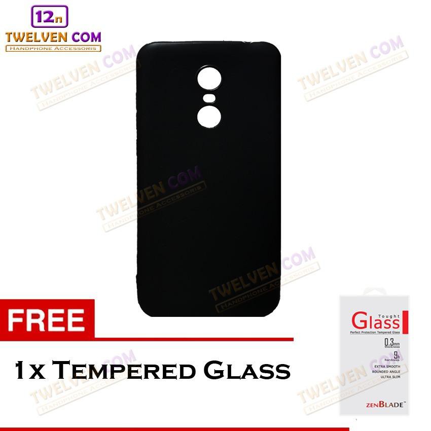 Case Ultra Slim Matte For Xiaomi Redmi 5+ Plus - Free Tempered Glass