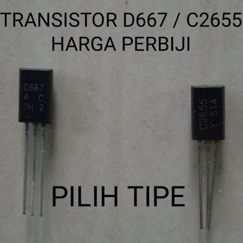 TRANSISTOR TR D667 / C2655 2SD667 2SC2655