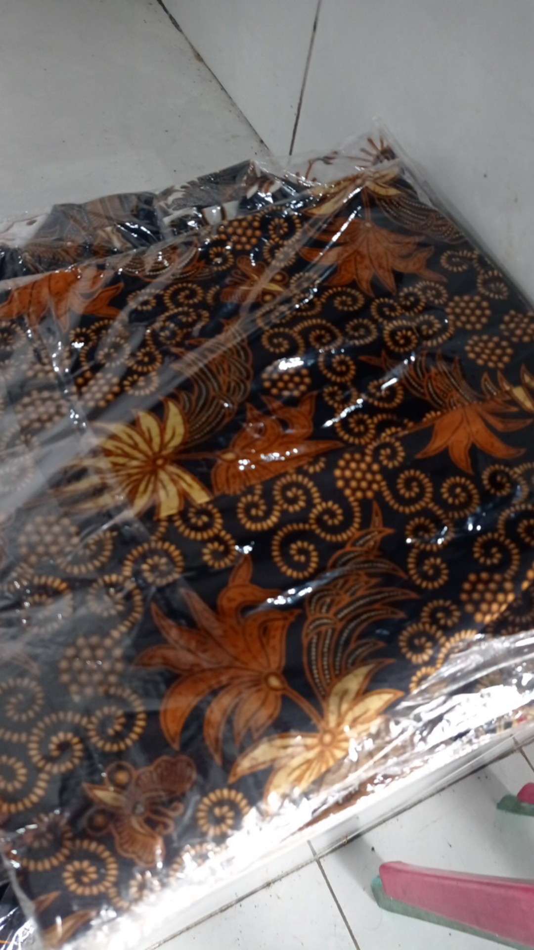 Kemeja Batik Jumbo 4l-5l Atasan Baju Hem Pria Big Size Seragam Batik Ndr Ab