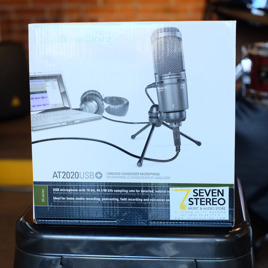 Audio Technica AT2020USB+ AT2020 USB Condenser Mic