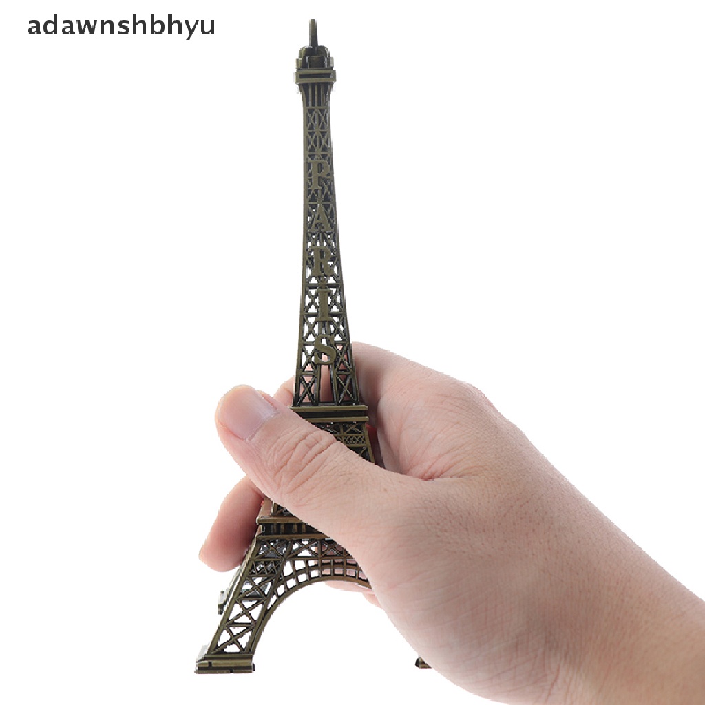 [adawnshbhyu] Patung Patung Meja Model Menara Eiffel Paris Mini Kerajinan Souvenir Alloy