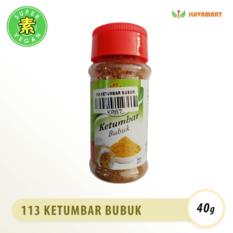 

113 Coriander Seed Powder / Ketumbar Bubuk 40gr / Bumbu Masak Rempah