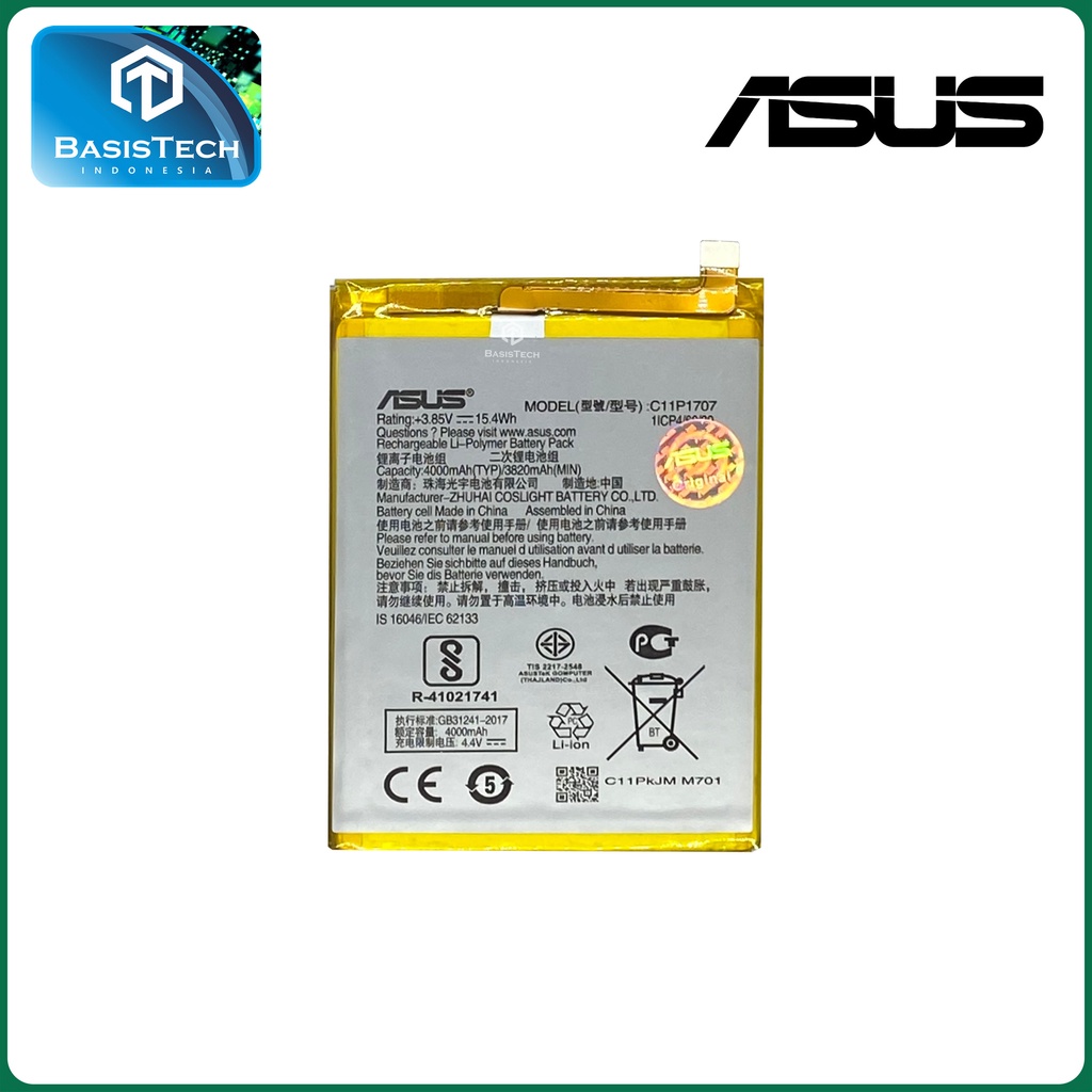 BATERAI ASUS ZENFONE MAX M1 ZB555KL X00PD - C11P1707 - ORI99