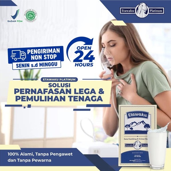 

ETAWAKU PLATINUM Susu Kambing 200gr|Susu Bubuk Original