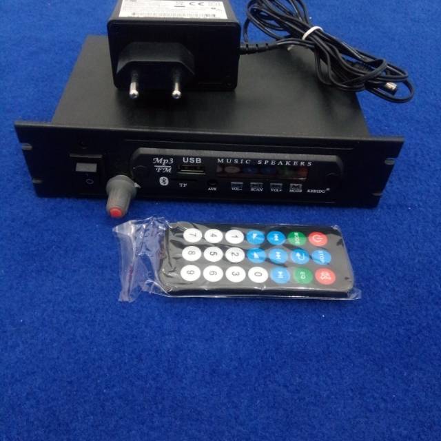 Abeltr Amplifier AC DC 12v sudah bluetooth