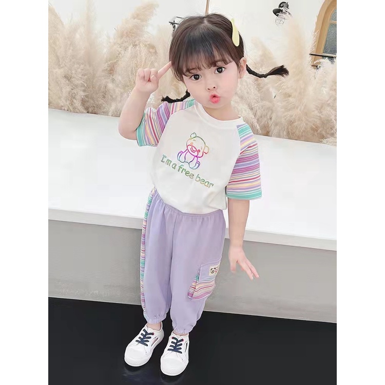 Setelan sayap sigemoyy 1-4th/setelan anak import setelan anak cewek setelan baju anak import