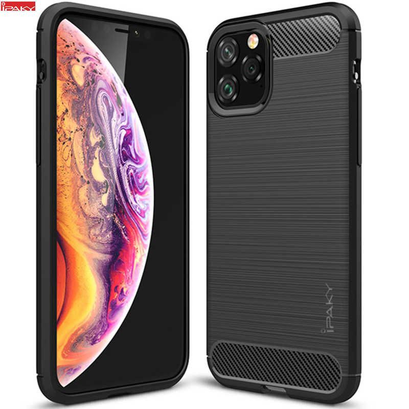 Case Iphone 11/ 11Pro Ipaky Fiber Carbon Ultimate Premium Case