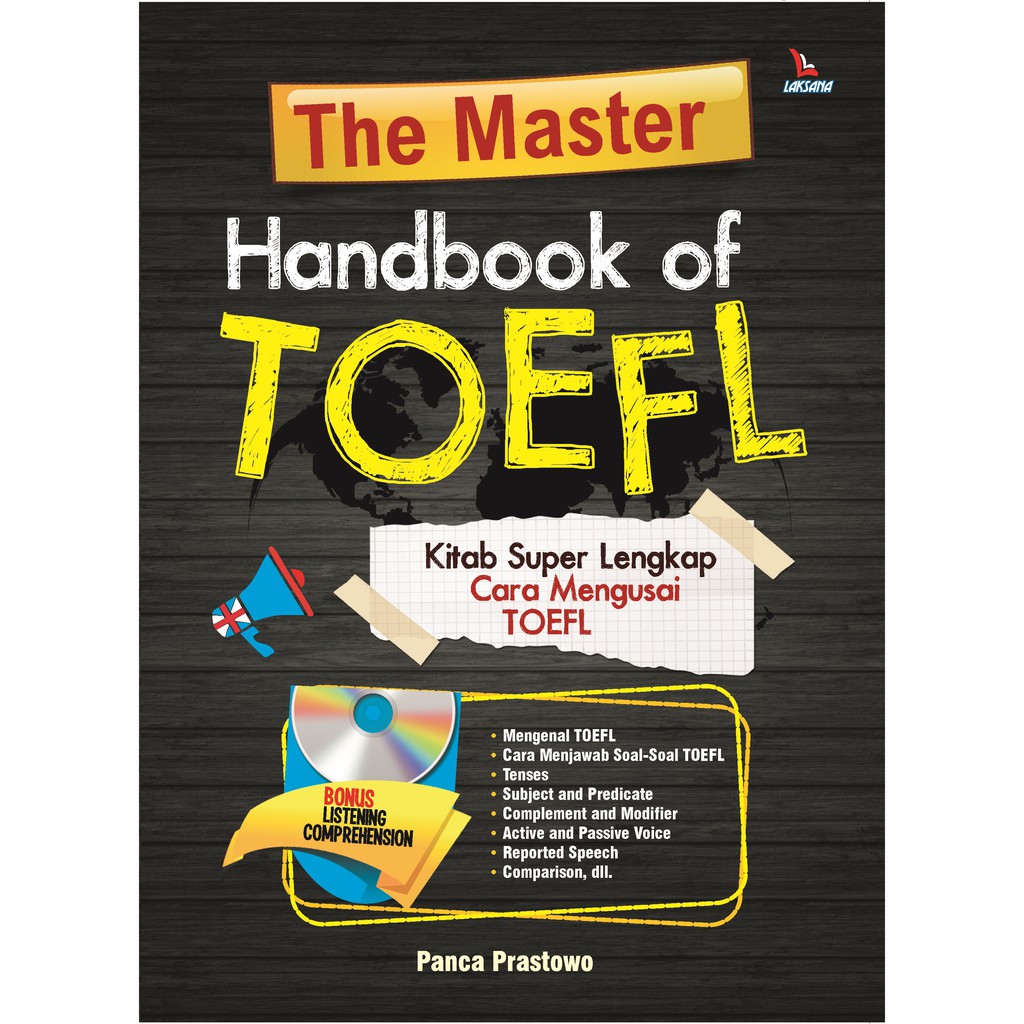 

Buku The Master Handbook of Toefl - Laksana