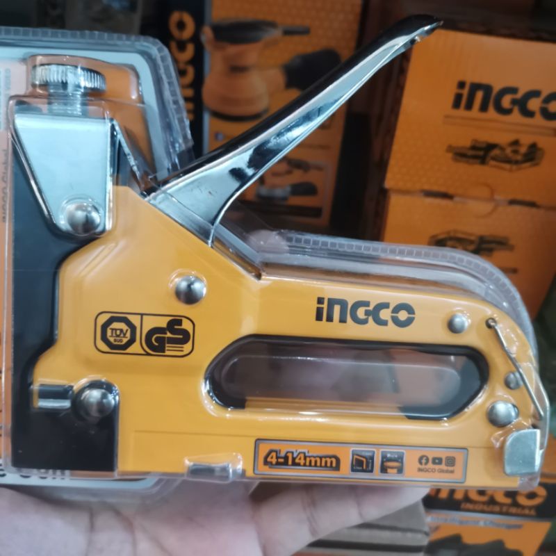 Hektar tembak HD INGCO HSG14018 staples tembak jok stapler gun tacker