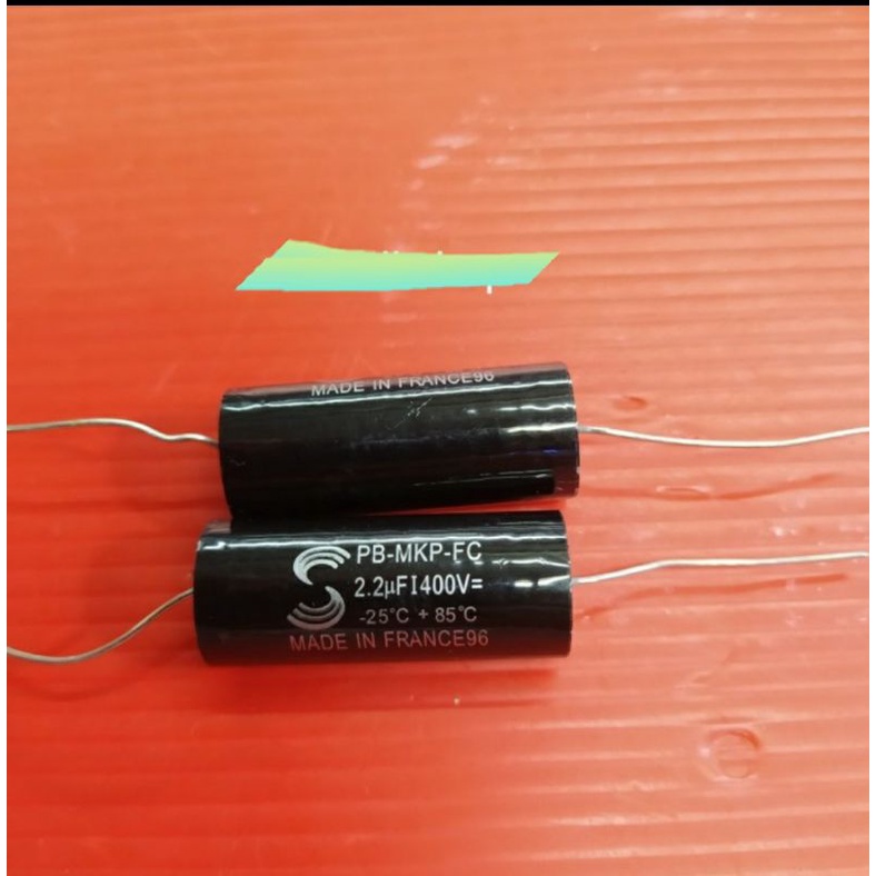 capasitor kapasitor elco non polar solun 225 / 2,2uf 400v