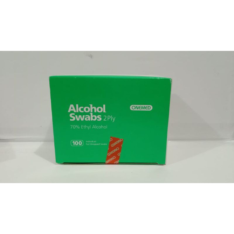 ALKOHOL SWABS BOX 100 PCS