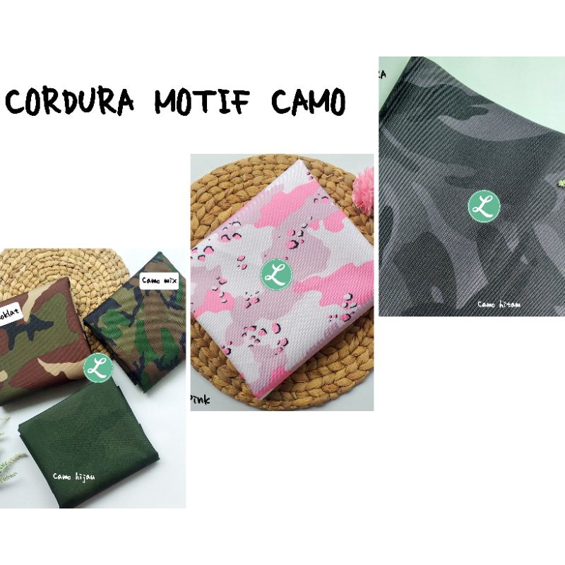 CORDURA MOTIF ARMY / CORDURA MOTIF TENTARA / CORDURA CAMO