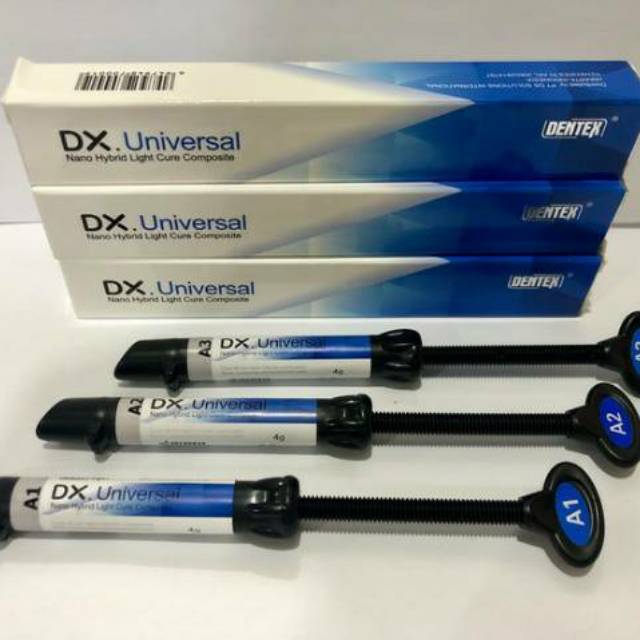 Jual COMPOSITE DENTEX DX UNIVERSAL / TAMBALAN GIGI VENEER | Shopee ...