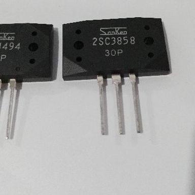 ☺ Transistor Sanken 2SA1494 2SC3858 Original Seri 30P ➵