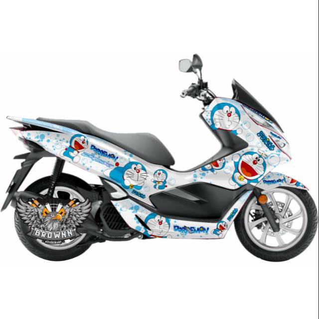 Decal sticker honda PCX doraemon