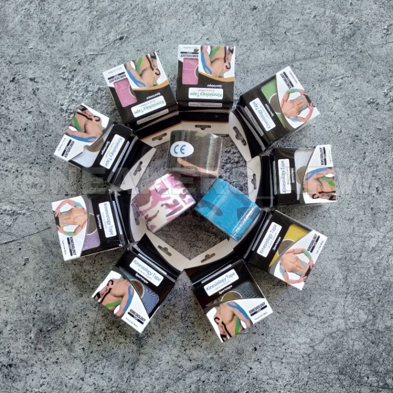 KINESIO TAPPING + BOX/ KINESIO TAPE/KINESIOLOGY TAPE / KINESIOLOGY/ KINESIO TAPE
ORIGINAL