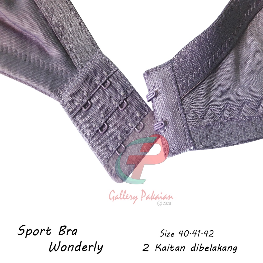 Bra menyesui tanpa kawat BH Wanita dewasa tanpa kawat busa tipis sport bra murah kaitan 2 dibelakang